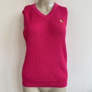 Magnolia Lane Masters M Cable Knit Sweater Vest